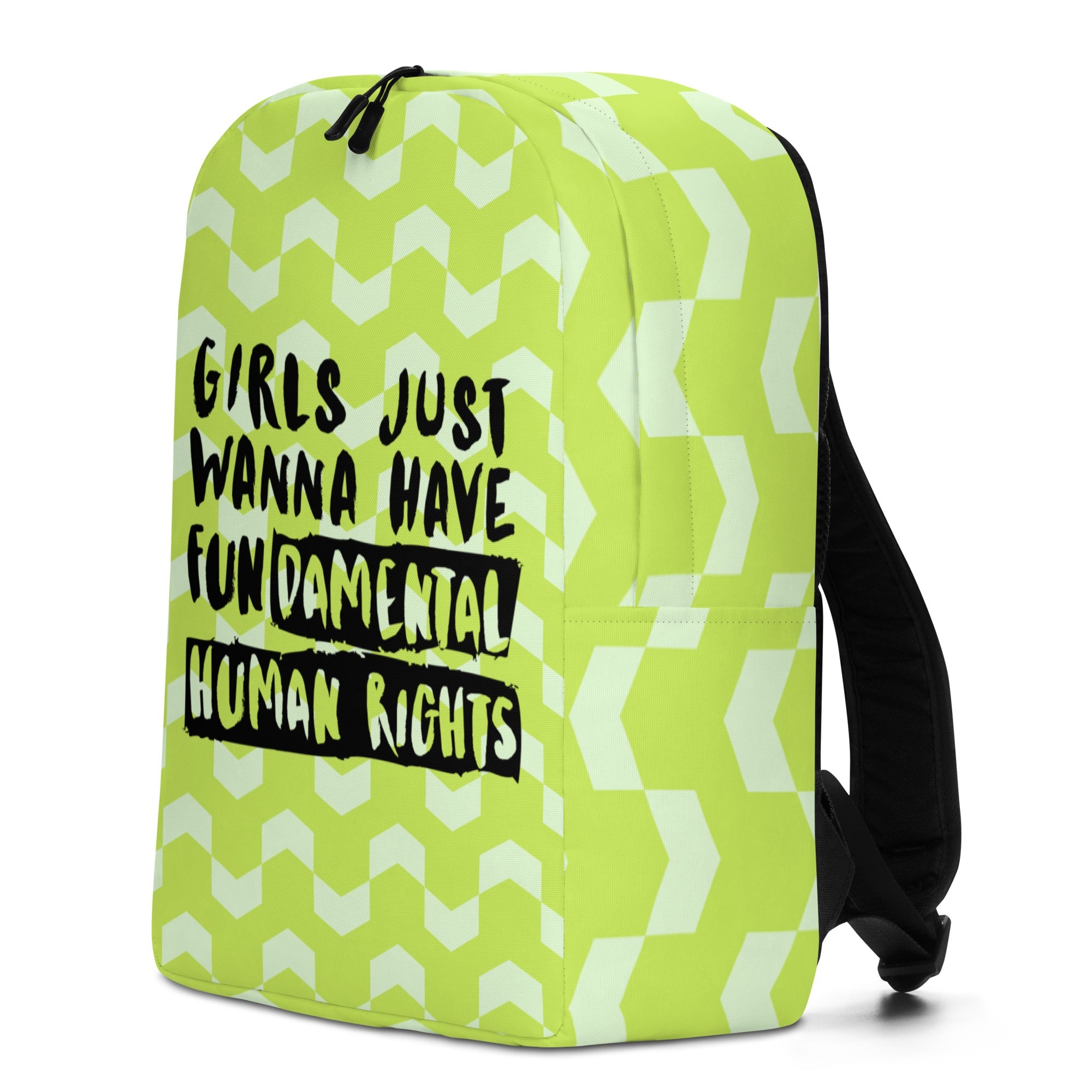 Girls Just Wanna Have Fundamental Human Rights Minimalist Backpack
