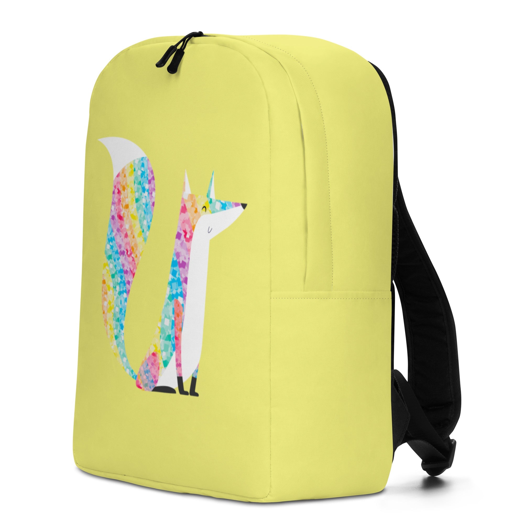 Glitter Fox Minimalist Backpack