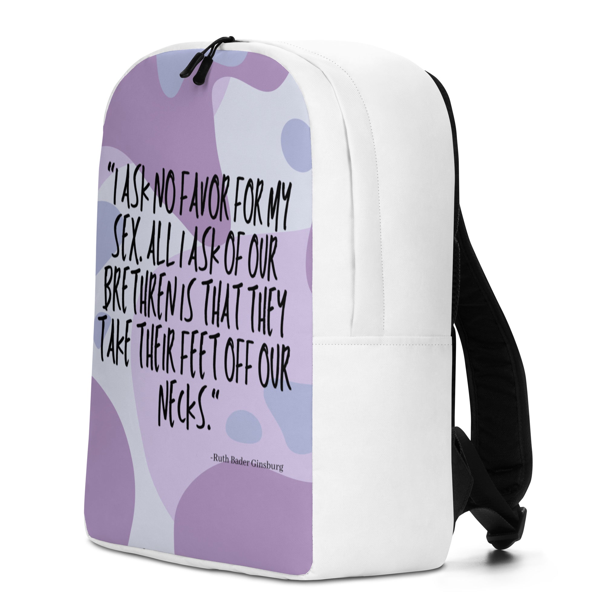 I Ask No Favor For My Sex Minimalist Backpack
