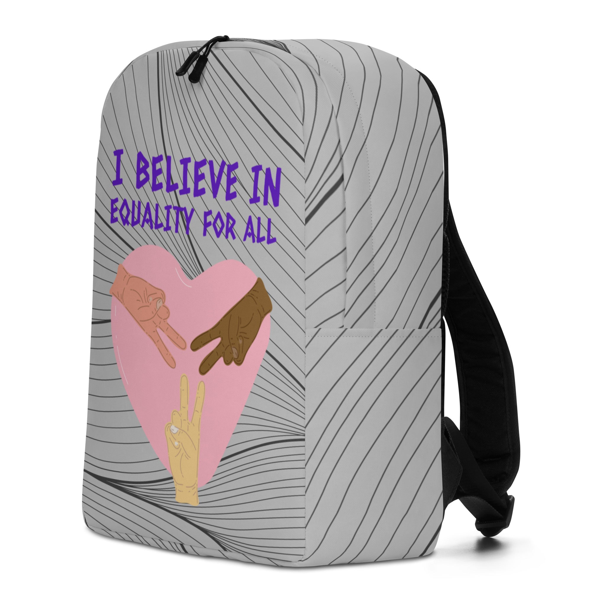 I Believe In Equality For All Minimalist Backpack