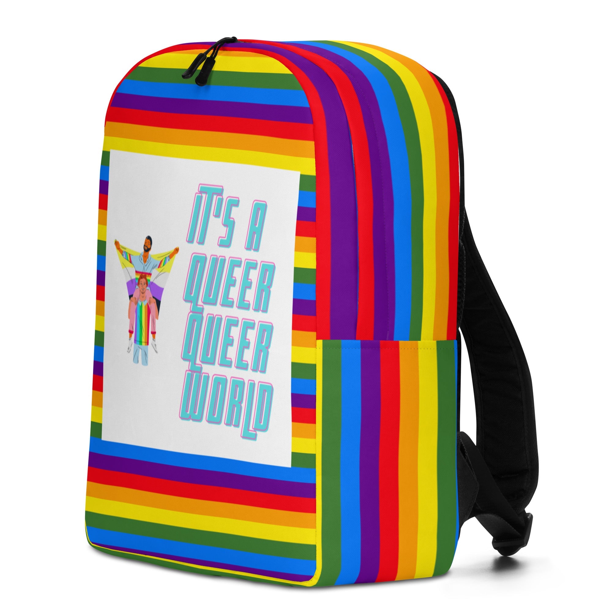 It's A Queer Queer World Minimalist Backpack