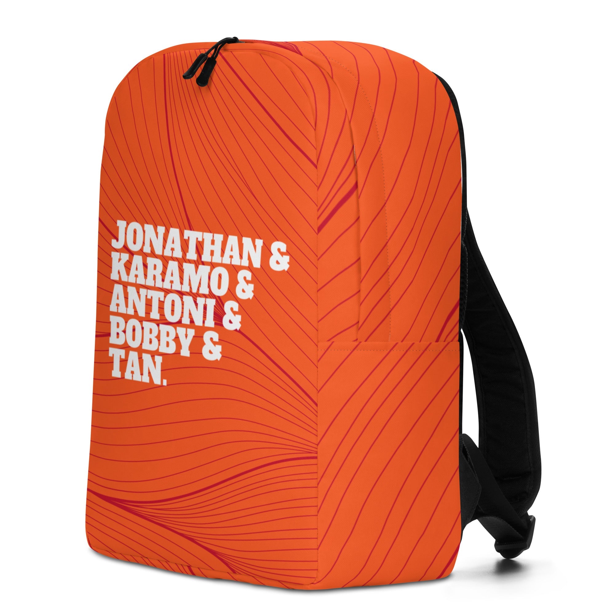 Jonathan & Karamo & Antoni & Bobby & Tan Minimalist Backpack