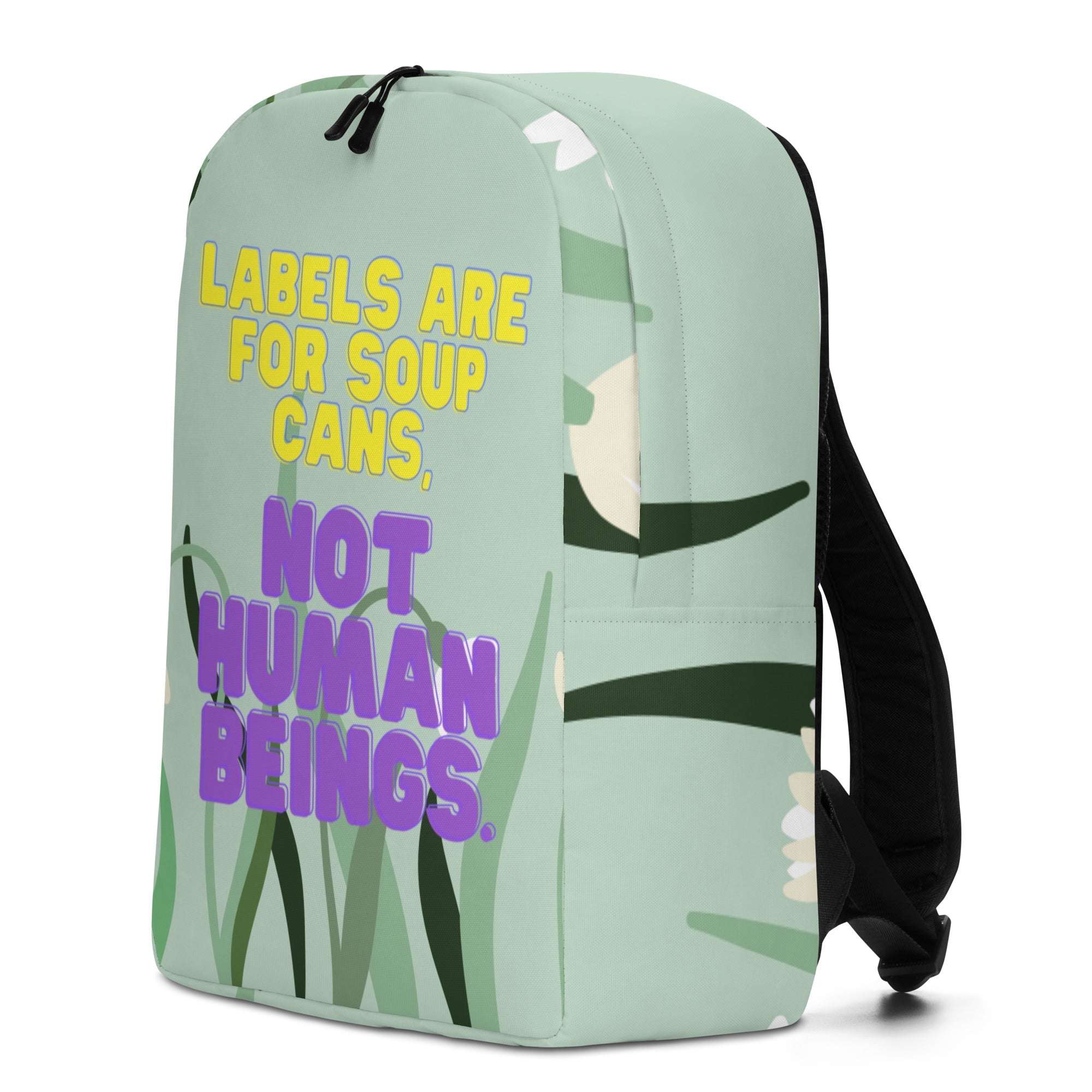 Labels Are For Soup Cans Minimalist Backpack