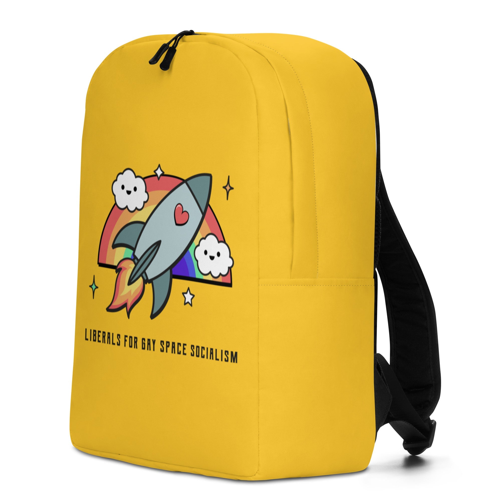 Liberals For Gay Space Socialism Minimalist Backpack
