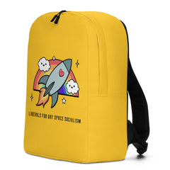 Liberals For Gay Space Socialism Minimalist Backpack