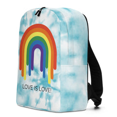 Love Is Love Rainbow Minimalist Backpack