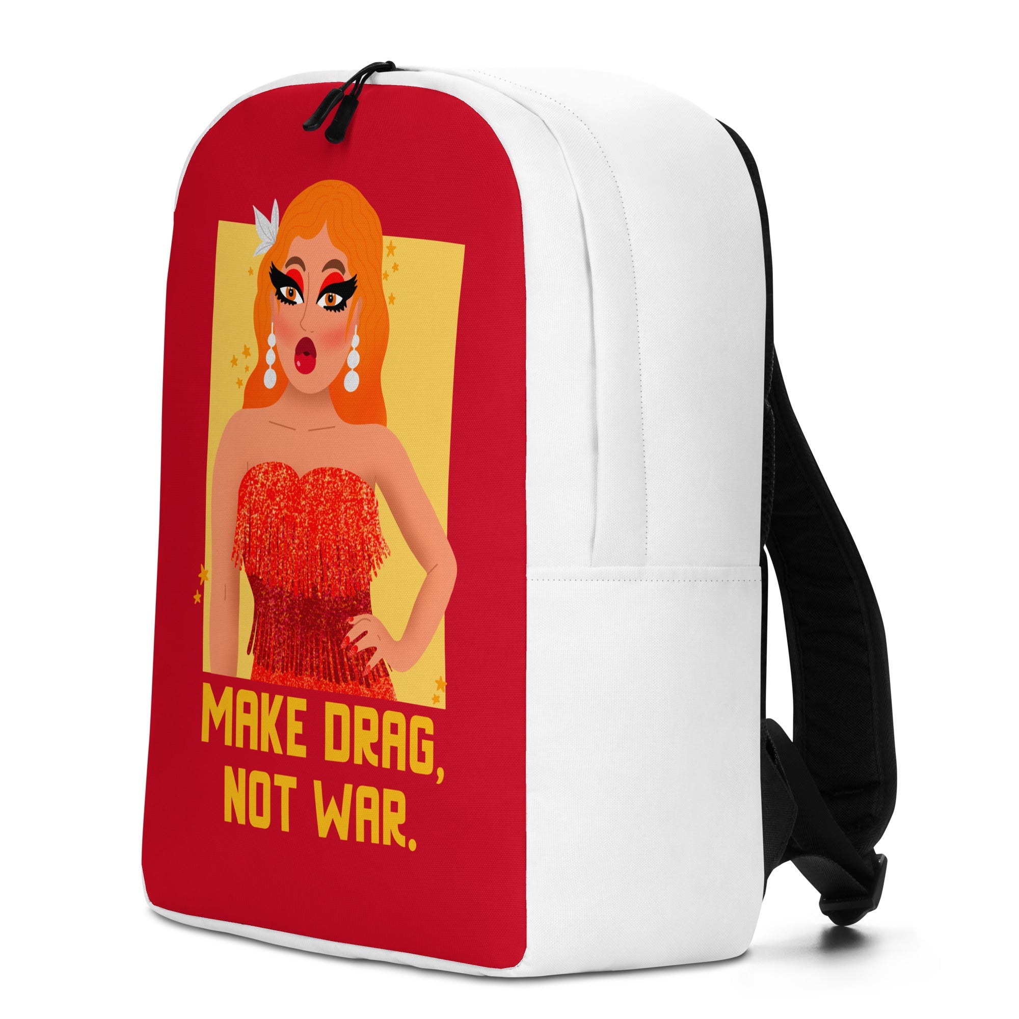 Make Drag Not War Minimalist Backpack