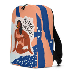 My Body My Rules Minimalist Backpack
