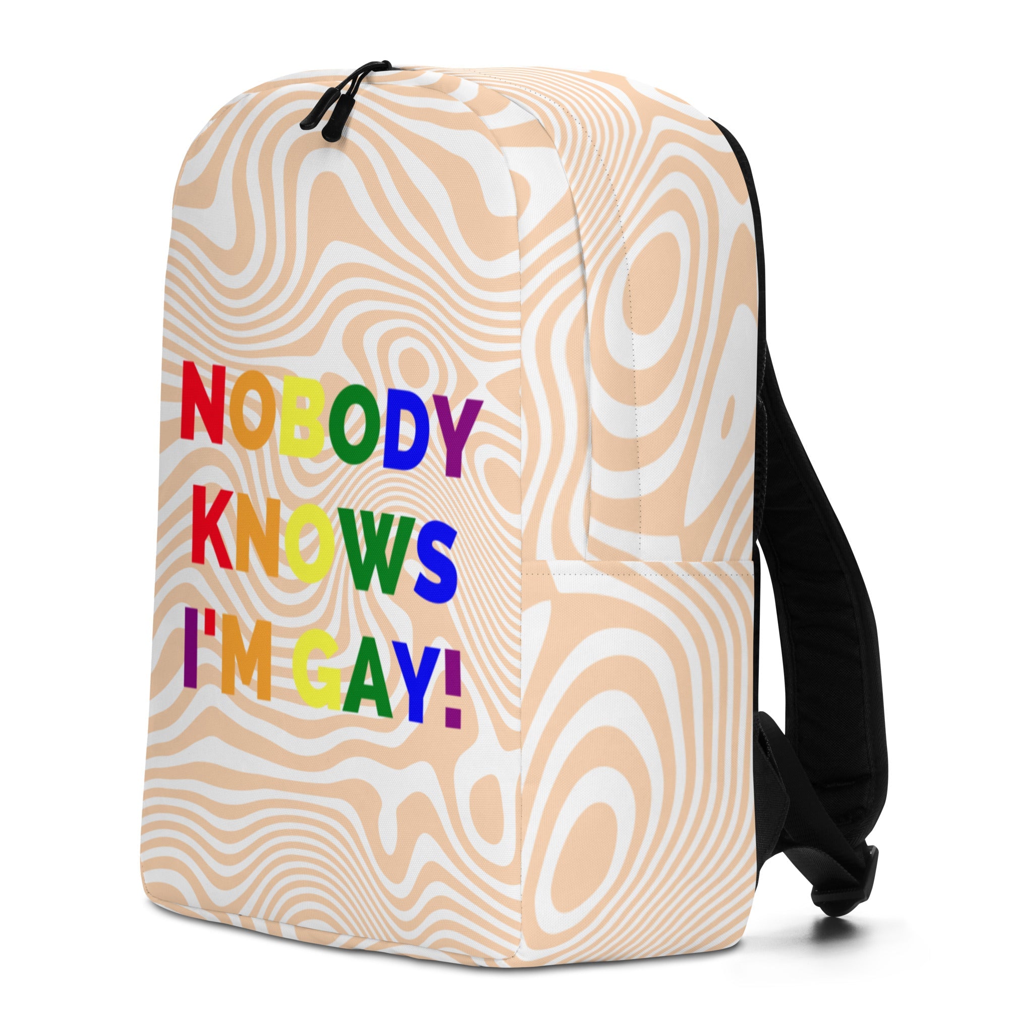 Nobody Knows I'm Gay! Minimalist Backpack