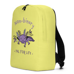 Non-Binary Pal For Life Minimalist Backpack