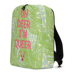 Oh Deer I'm Queer Minimalist Backpack