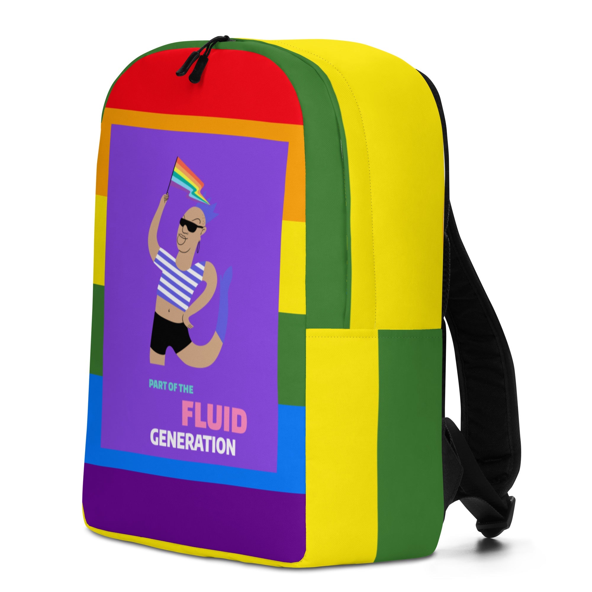 Part Of The Fluid Generation Minimalist Backpack