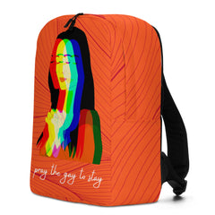 Pray The Gay To Stay Minimalist Backpack