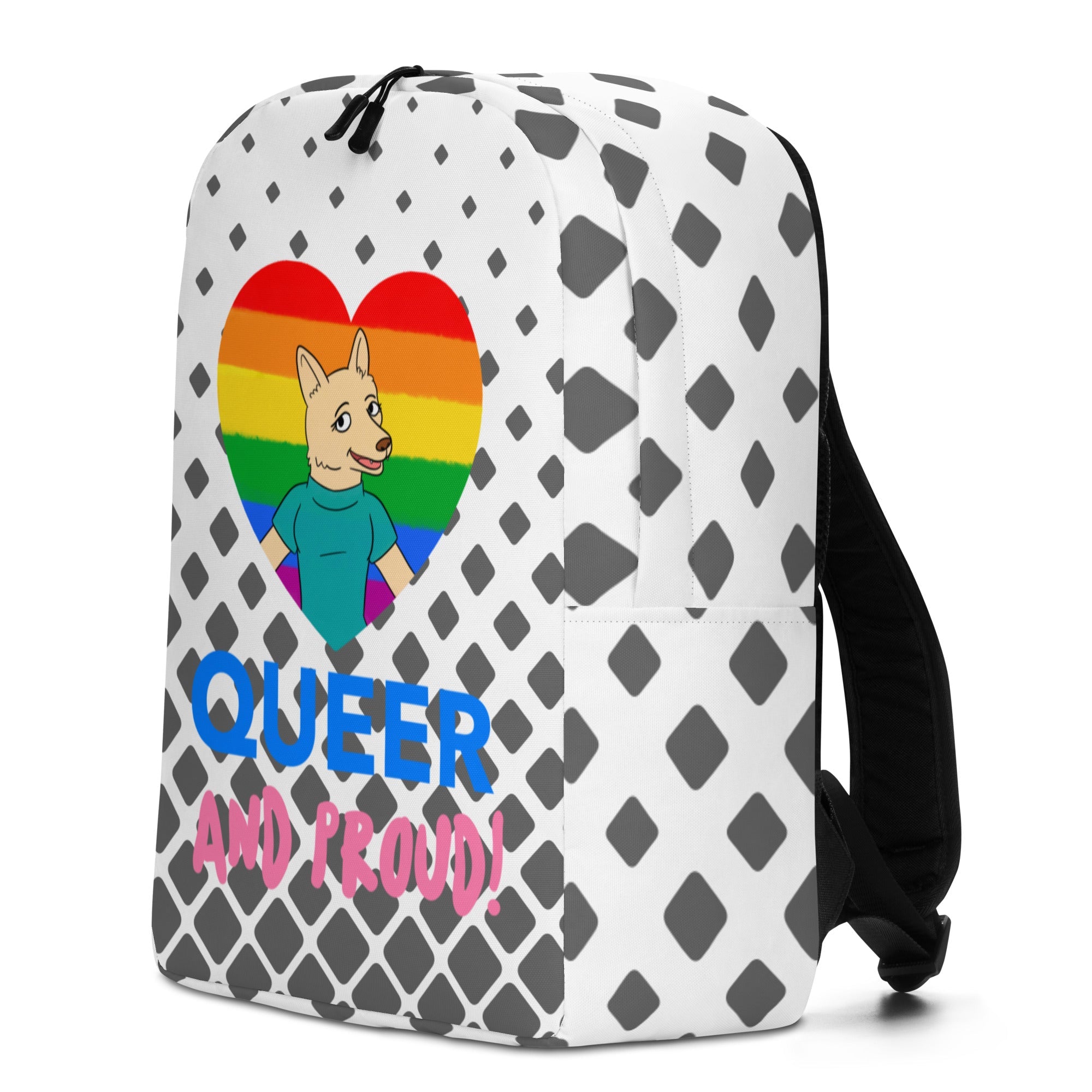 Queer And Proud Minimalist Backpack