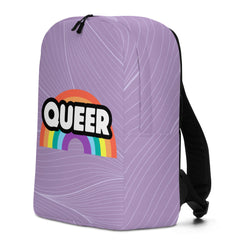 Queer Rainbow Minimalist Backpack