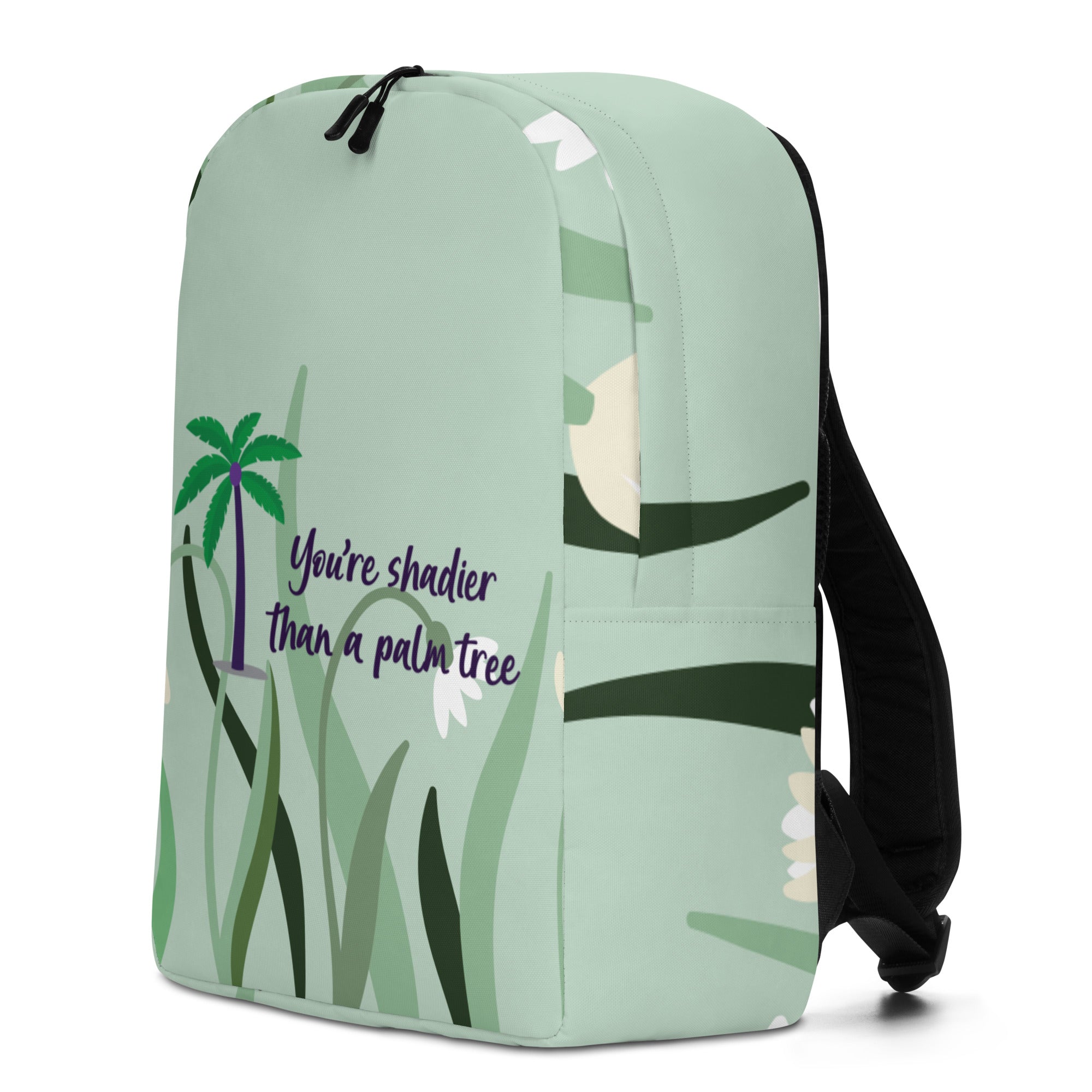 Shadier Than A Palm Tree Minimalist Backpack