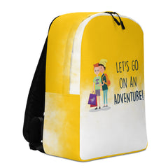 Let's Go On An Adventure Minimalist Backpack