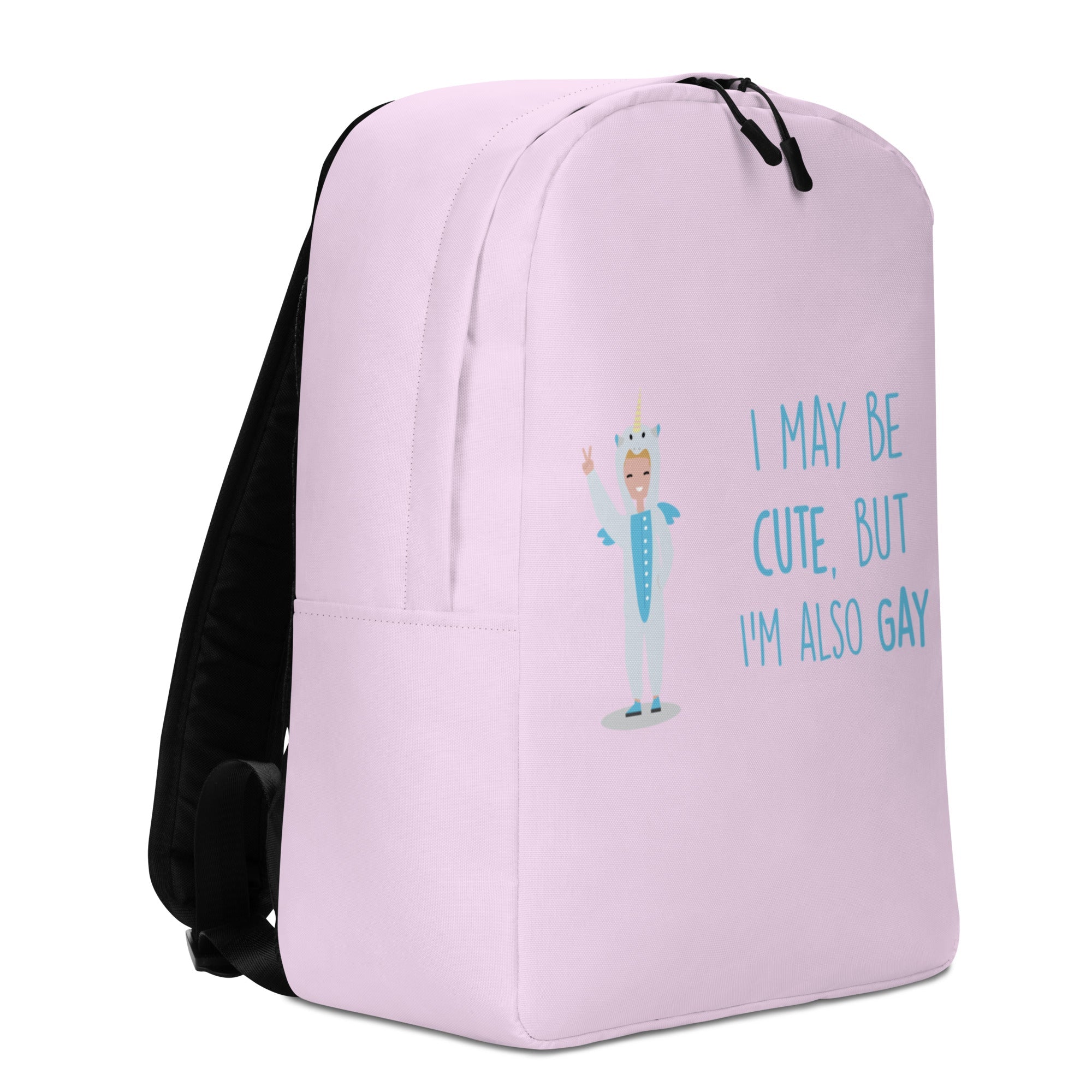 Cute But Gay Minimalist Backpack