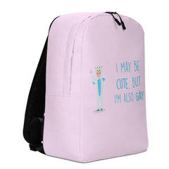 Cute But Gay Minimalist Backpack