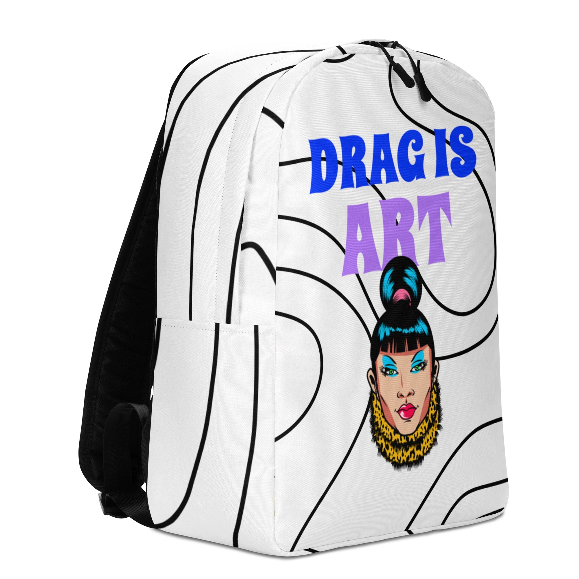 Drag Is Art Minimalist Backpack