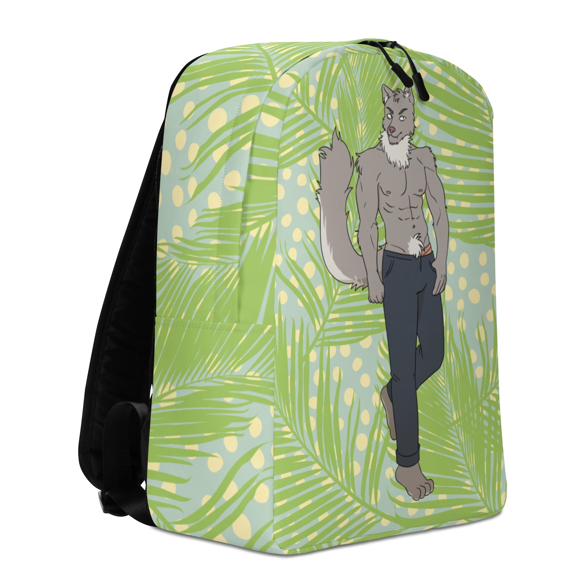 Gay Wolf Minimalist Backpack