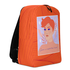 Gender Is A Construct Tear It Apart Minimalist Backpack