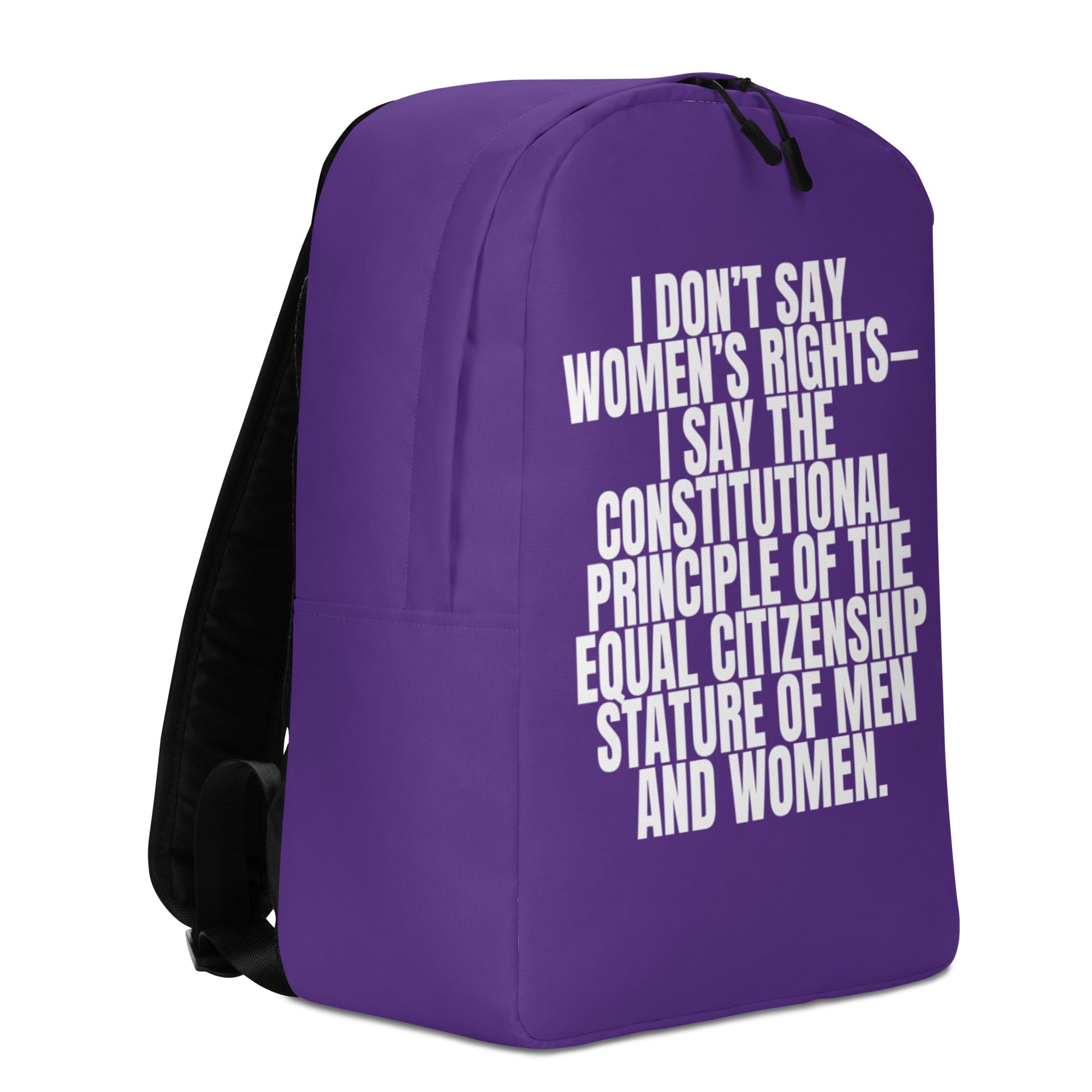 I Don't Say Women's Rights Minimalist Backpack