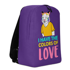I Have The Colors Of Love Minimalist Backpack