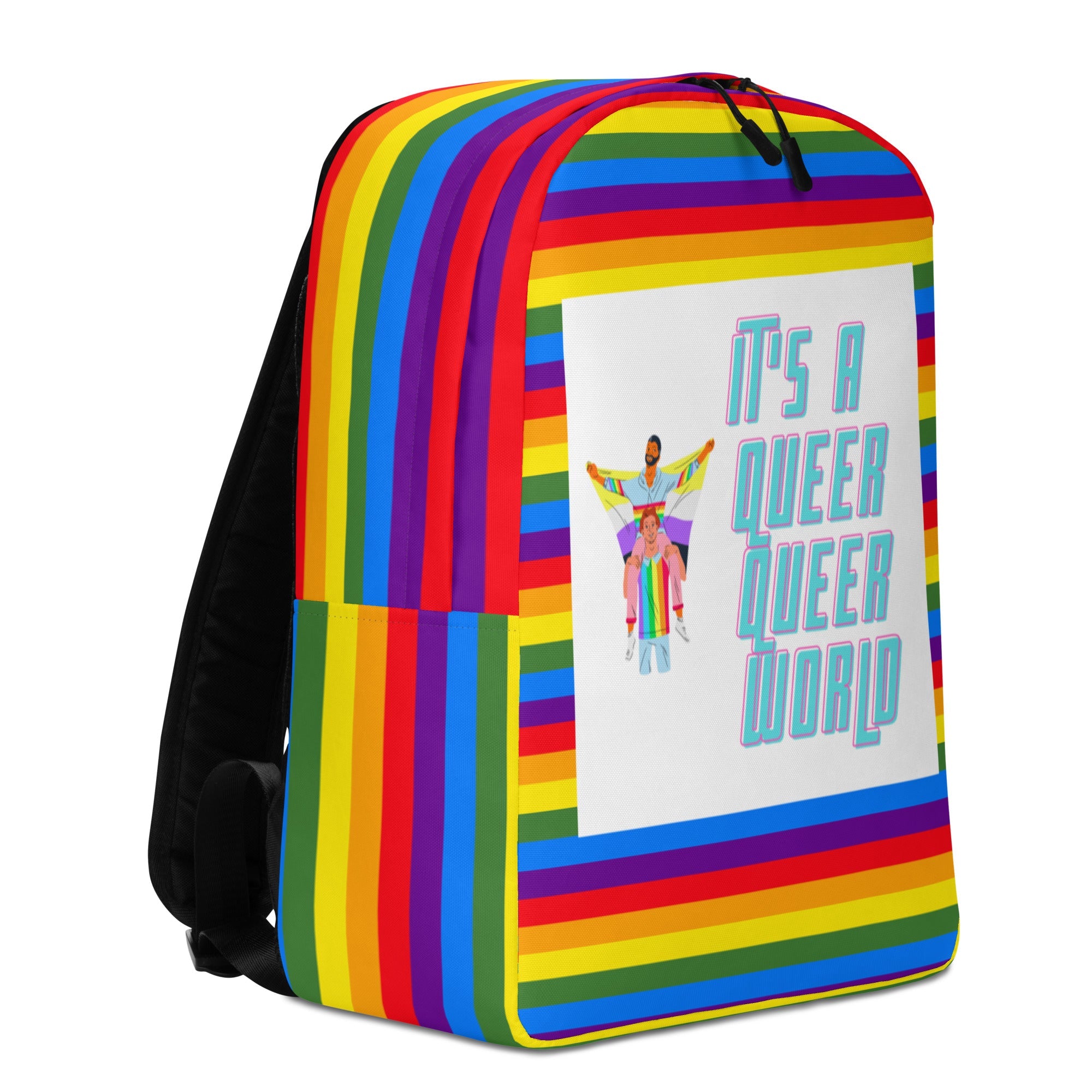 It's A Queer Queer World Minimalist Backpack
