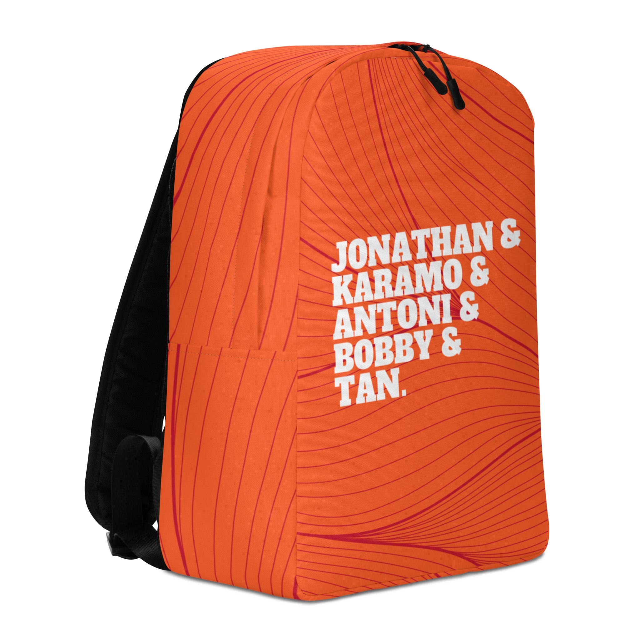 Jonathan & Karamo & Antoni & Bobby & Tan Minimalist Backpack