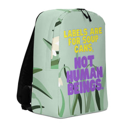 Labels Are For Soup Cans Minimalist Backpack