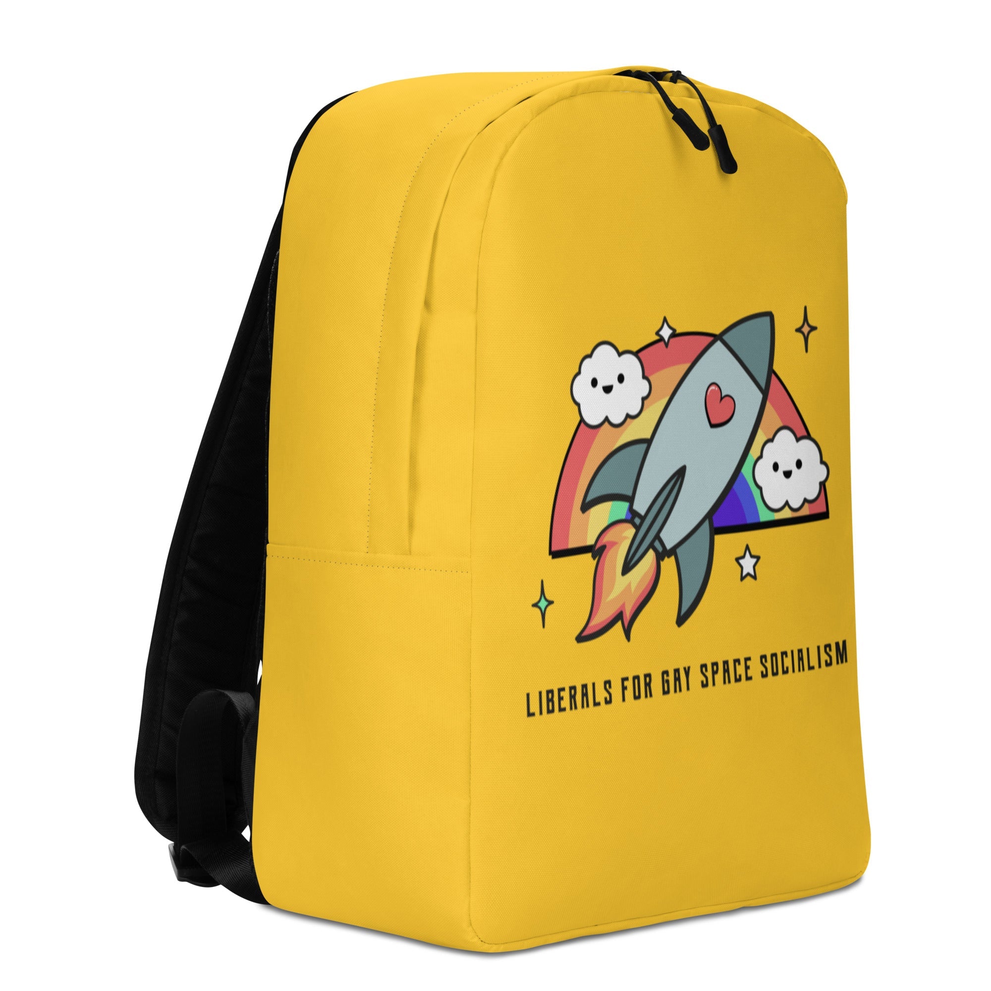 Liberals For Gay Space Socialism Minimalist Backpack