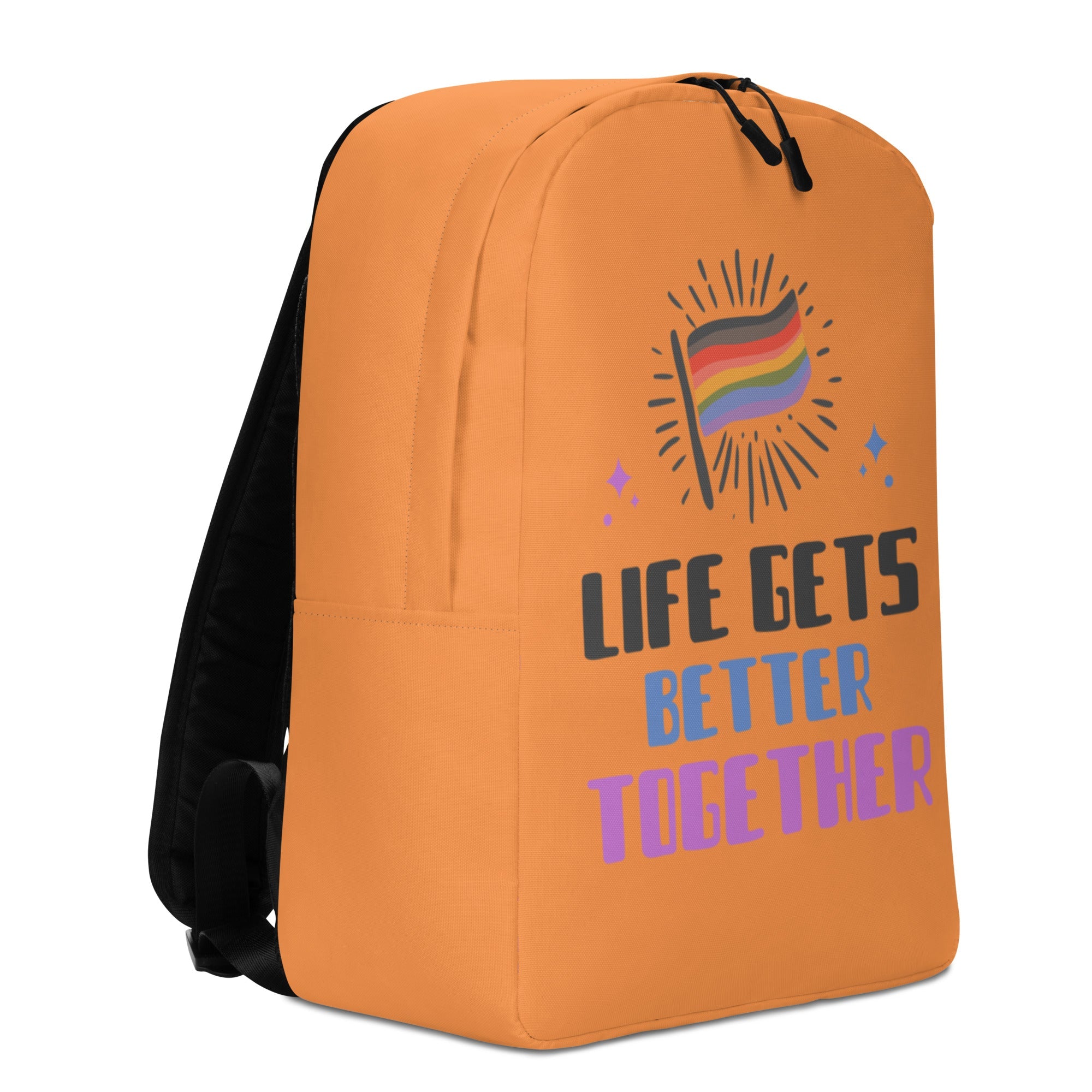Life Gets Better Together Minimalist Backpack