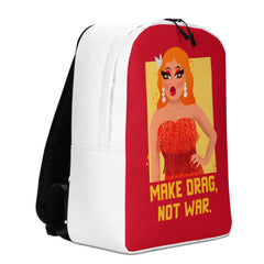 Make Drag Not War Minimalist Backpack