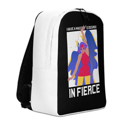 Master's Degree In Fierce Minimalist Backpack