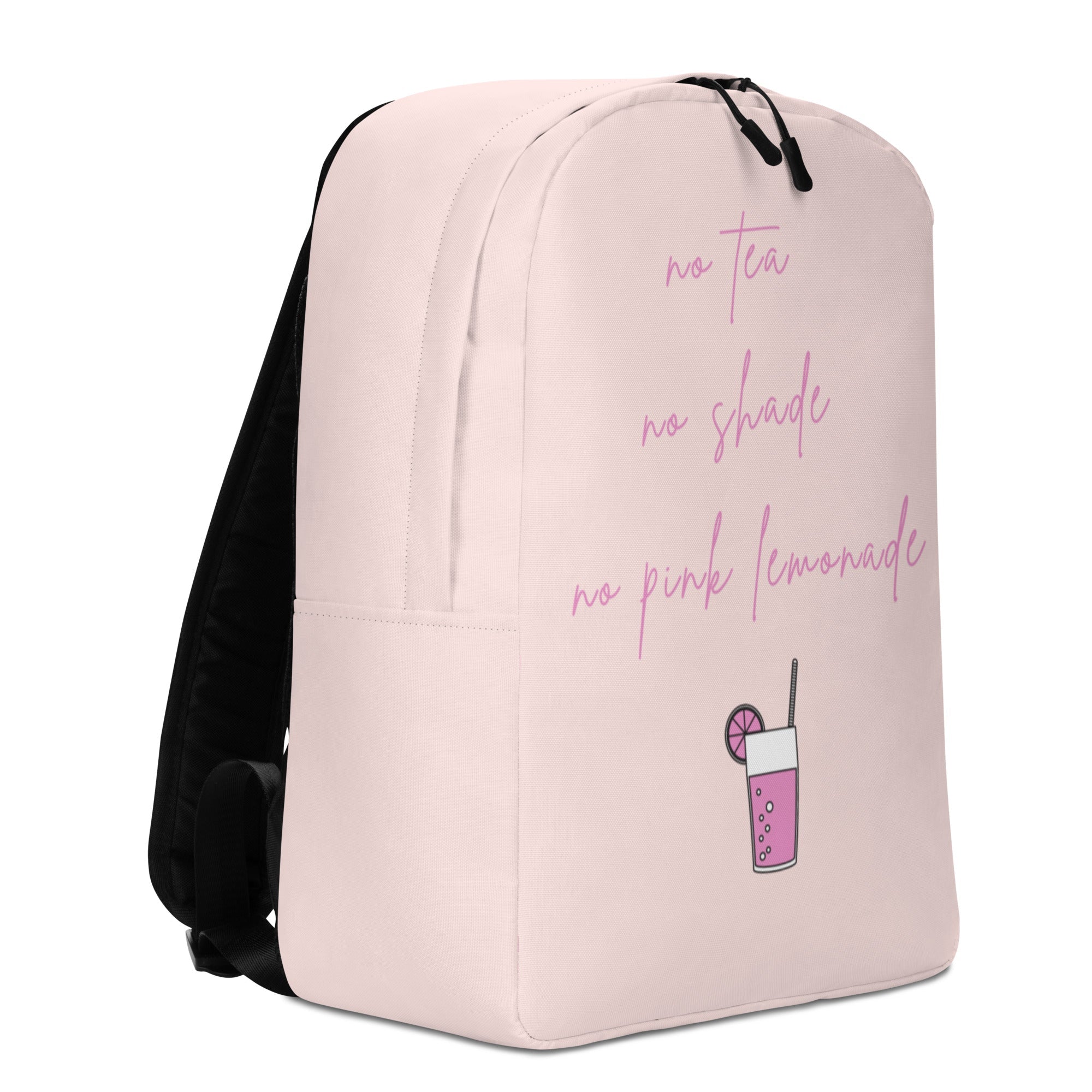 No Tea No Shade No Pink Lemonade Minimalist Backpack