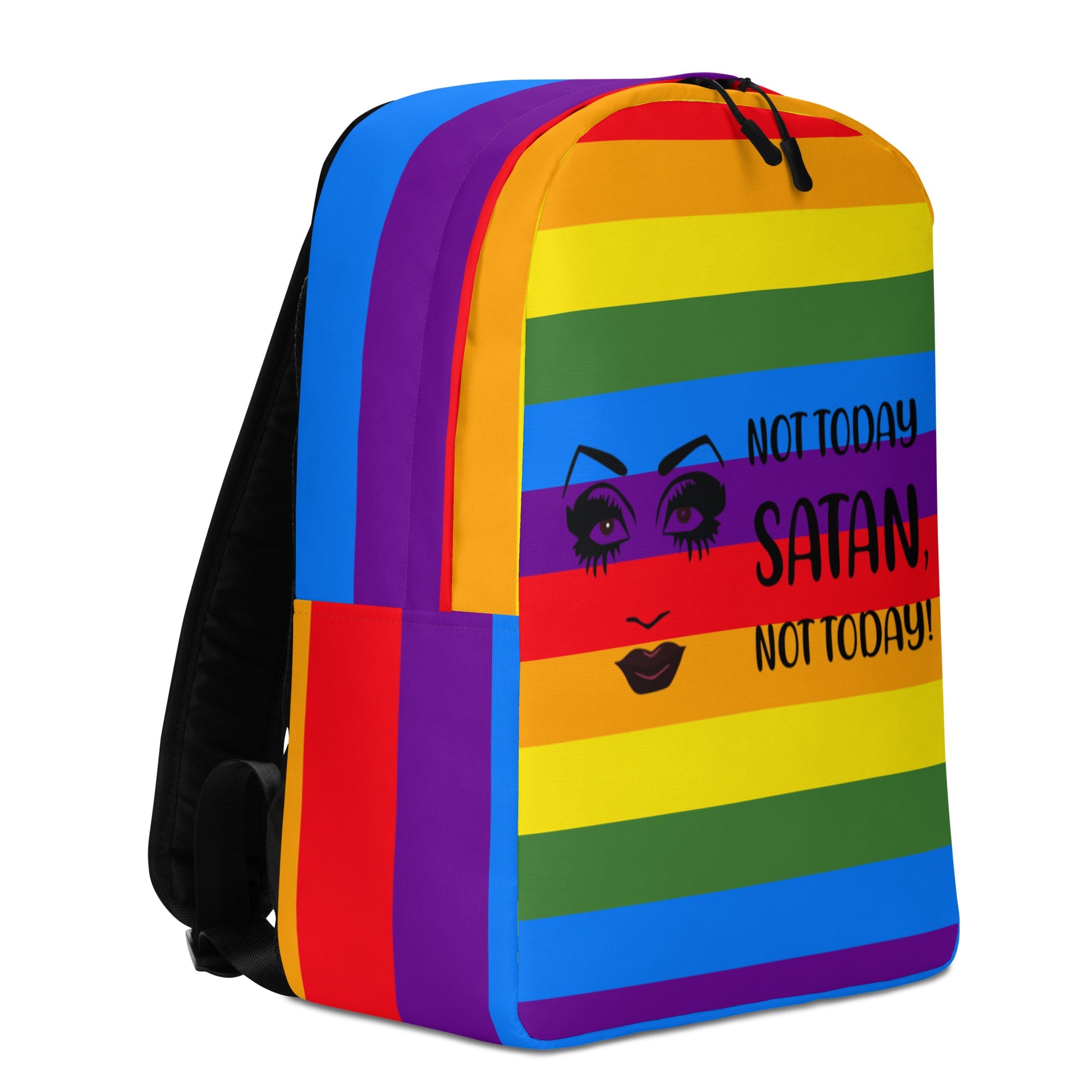 Not Today Satan Minimalist Backpack