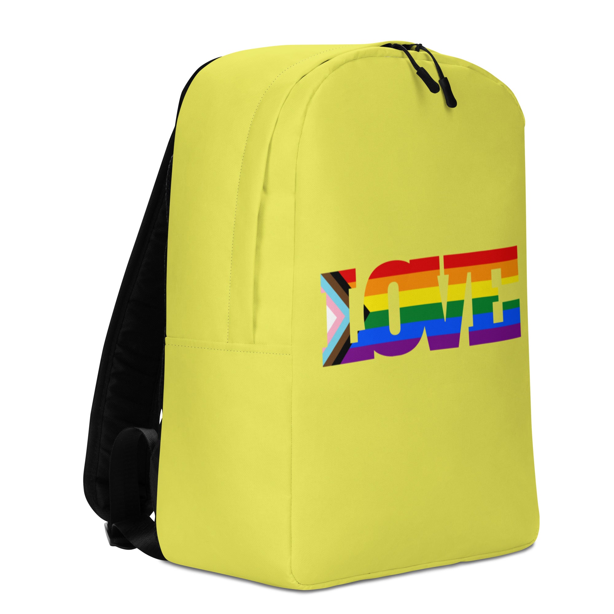 Progress LGBT Love Minimalist Backpack