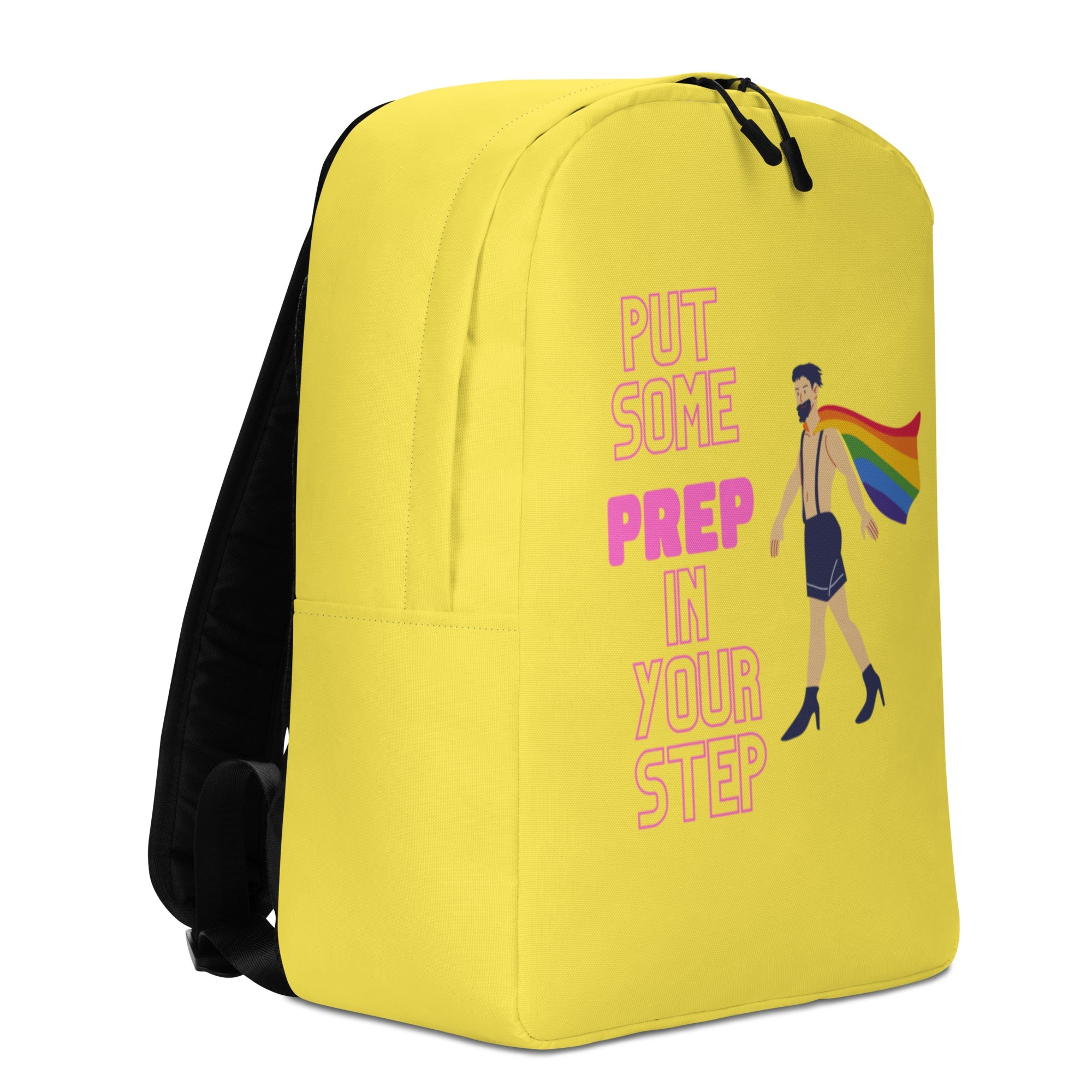 Put Some Prep In Your Step Minimalist Backpack