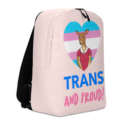 Trans And Proud Minimalist Backpack