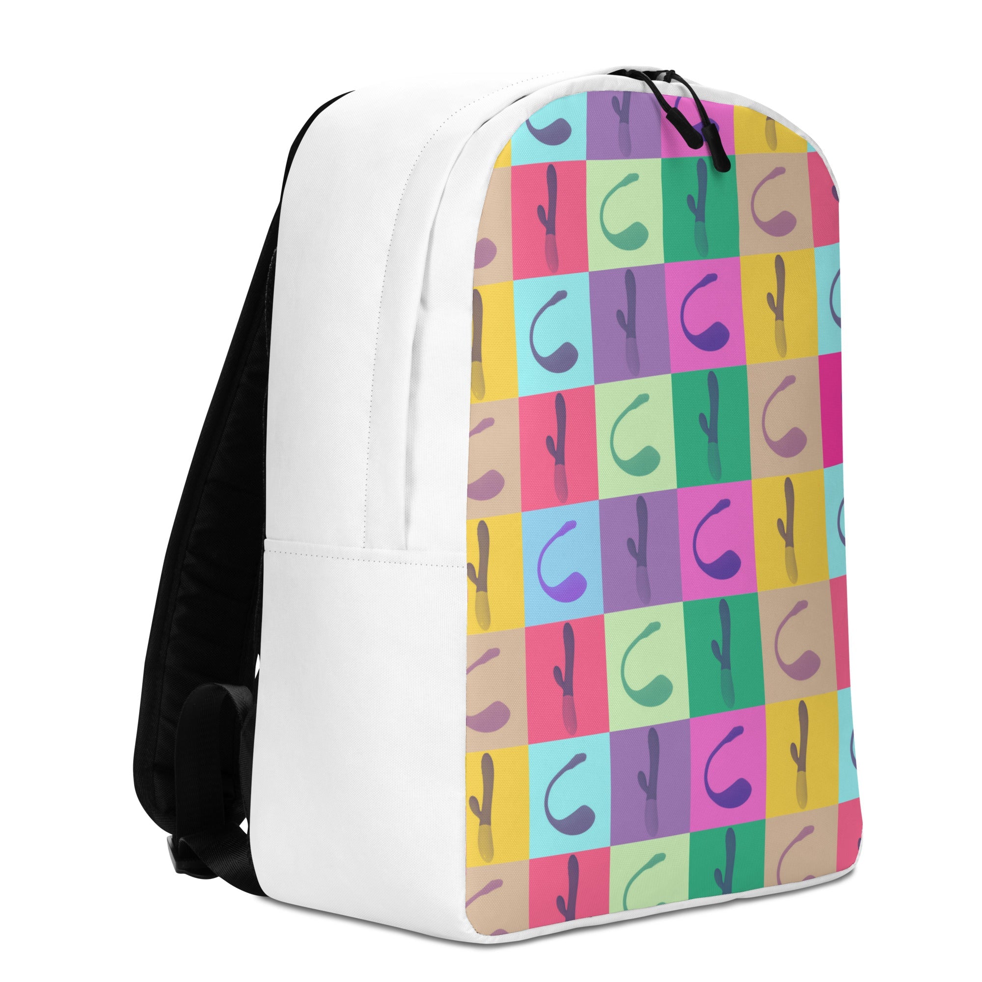Vibrator Pop Art Minimalist Backpack