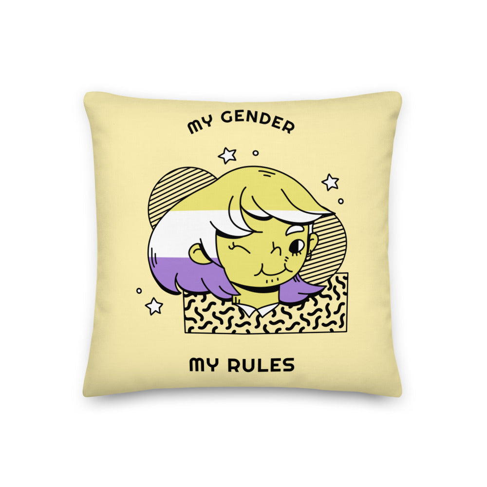 My Gender My Rules Premium Pillow