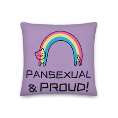 Pansexual & Proud Premium Pillow