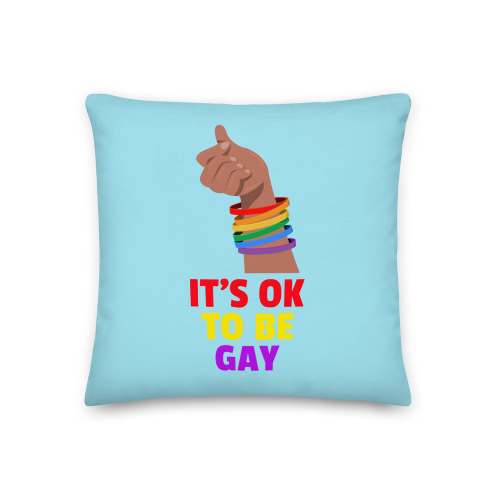 It's Ok To Be Gay Premium Pillow
