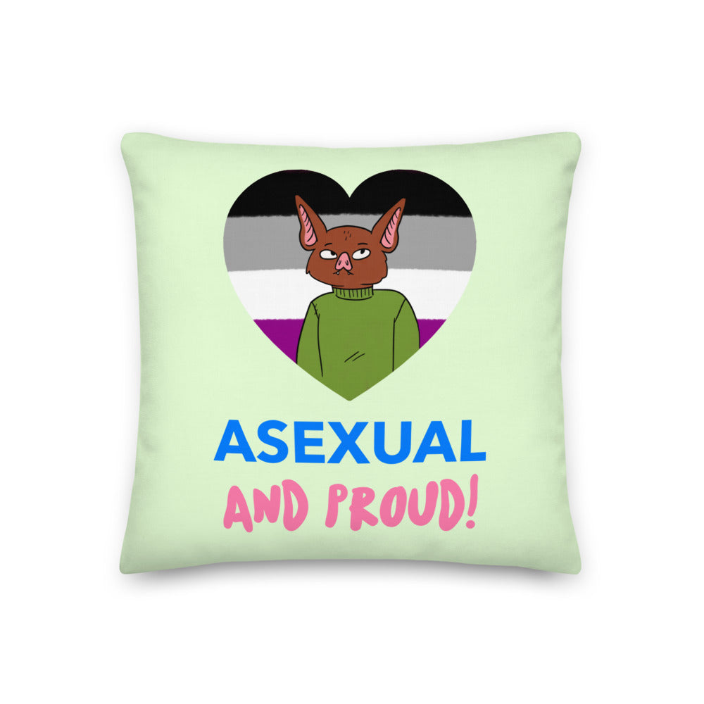 Asexual And Proud Premium Pillow
