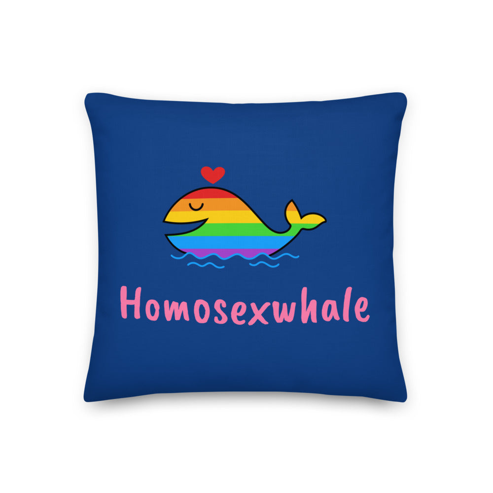 Homosexwhale Premium Pillow