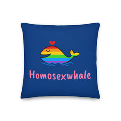 Homosexwhale Premium Pillow