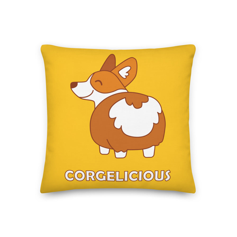 Corgelicious Premium Pillow