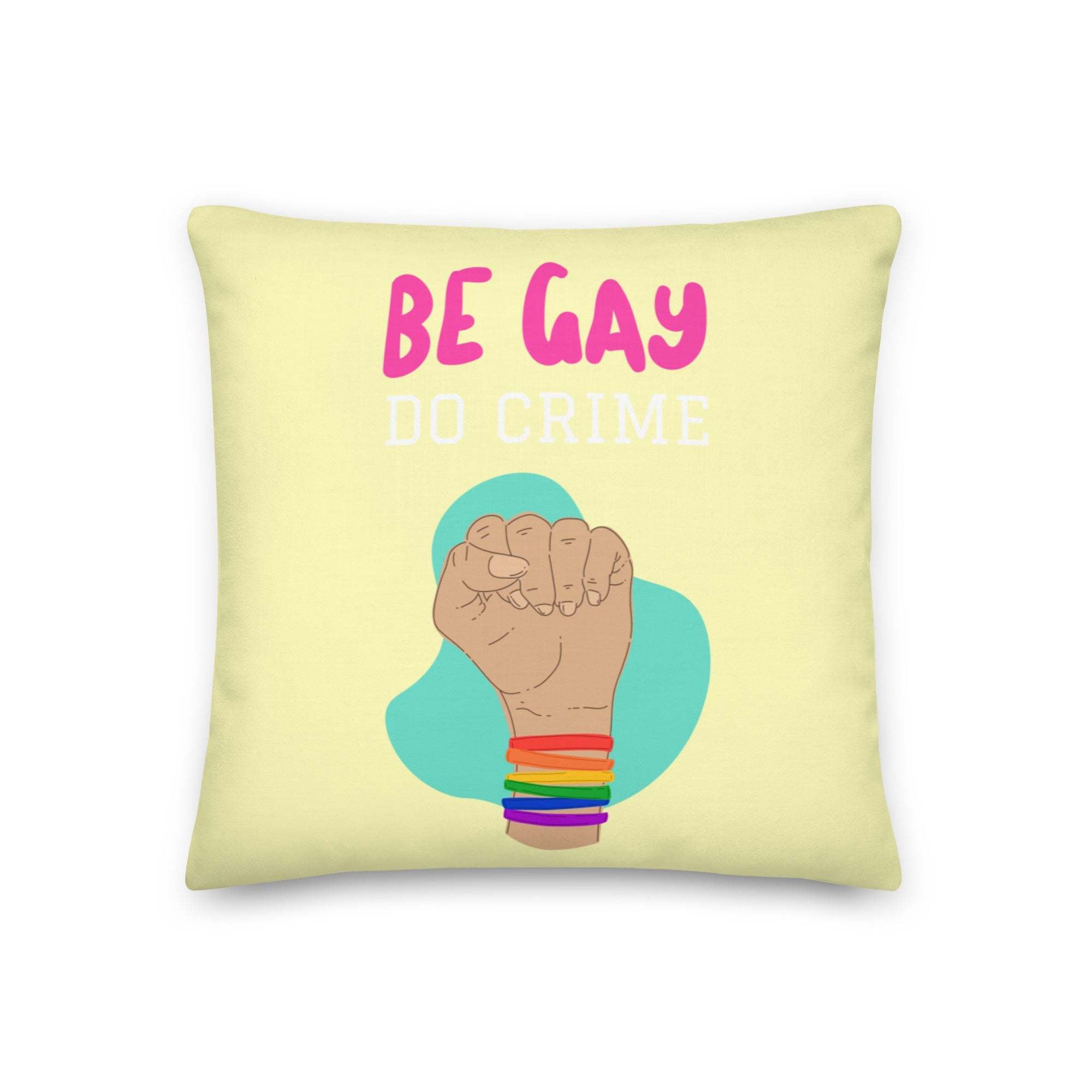 Be Gay Do Crime Pillow