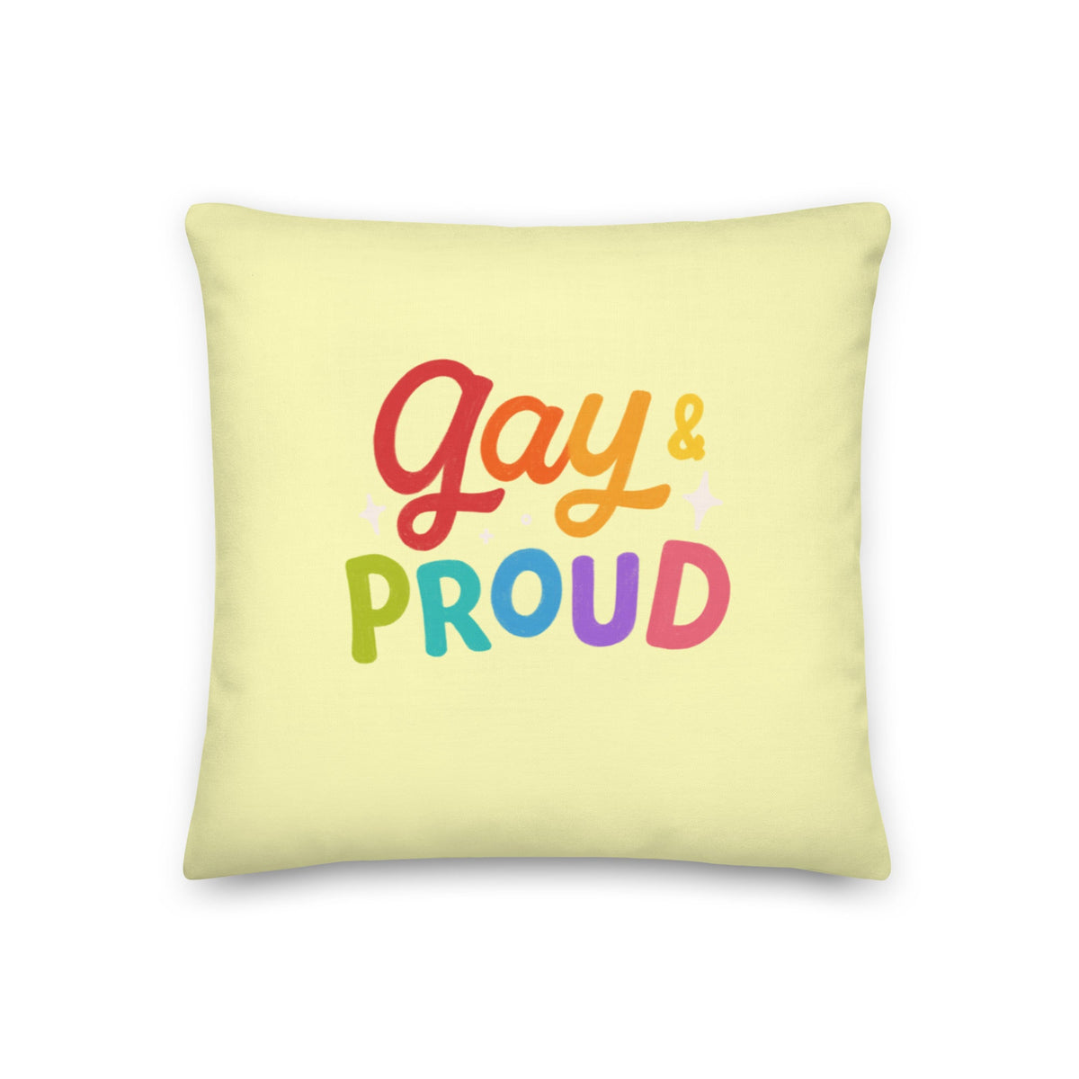 Gay & Proud Pillow